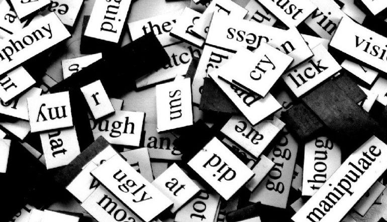 word magnets for fridge poetry