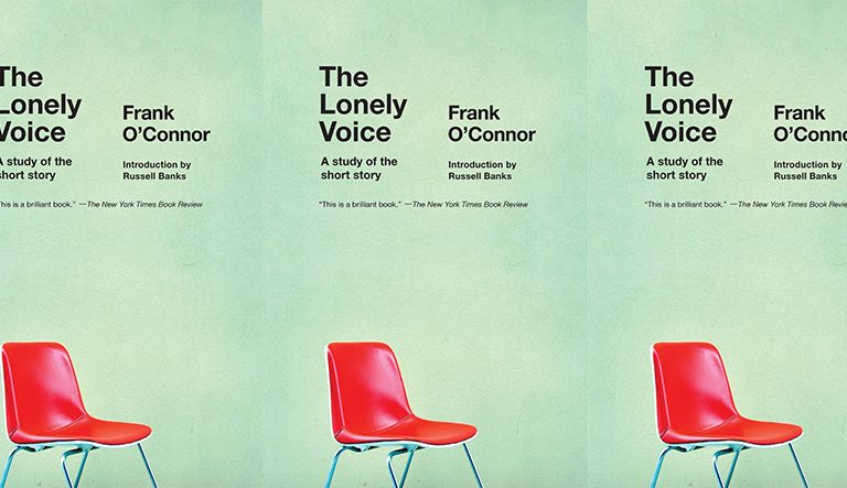 side by side series of the The Lonely Voice cover in a repeated pattern
