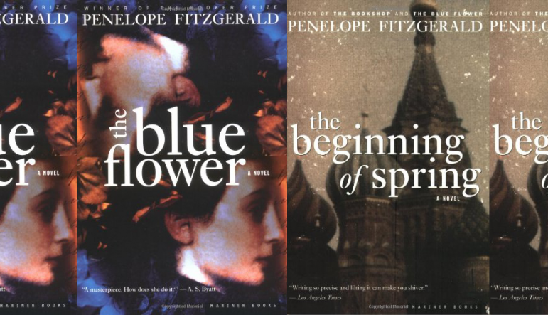 The Blue Flower cover and The Beginning of Spring cover