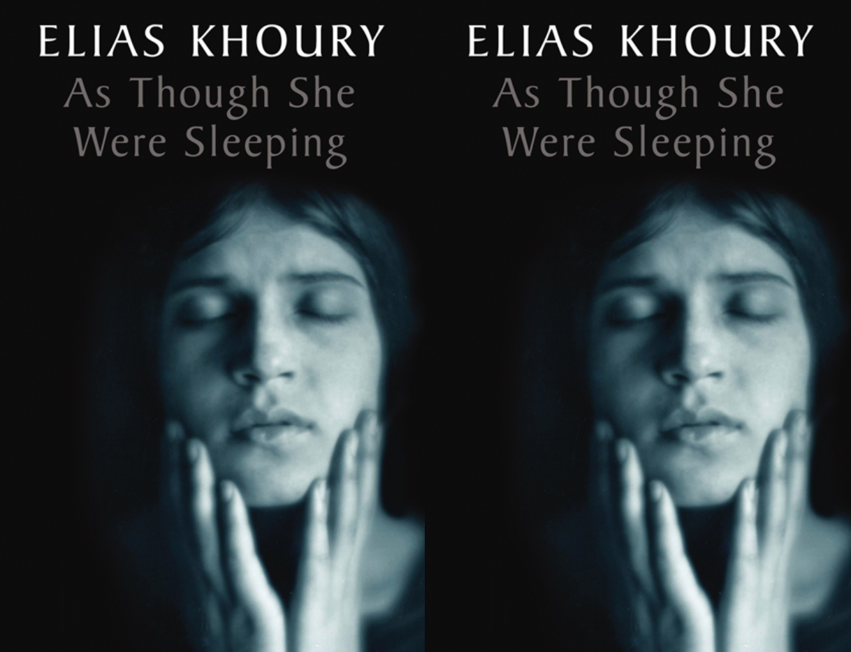 Cover art for As Though She Were Sleeping by Elias Khoury