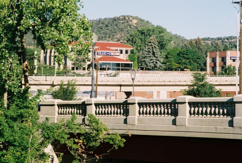 an image of the Santa Fe Trail bridge