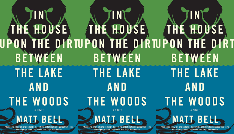 The cover of In the House Upon the Dirt Between the Lake and the Woods are side by side.