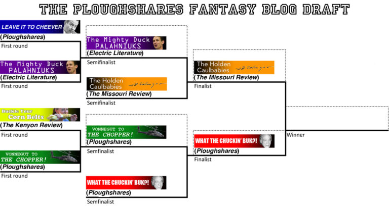 Ploughshares Fantasy Blog Draft Finals: The Holden Caulbabies vs What the Chuckin’ Buk?!