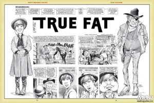 Mad Parody of "True Grit." Image courtesy of MAD magazine.