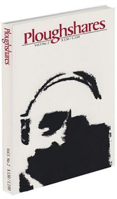 A journal cover of a black and white silhouette of a man's head with headphones on