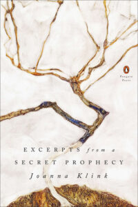 Book cover of "Excerpts from a secret prophecy" by Joanna Klink 