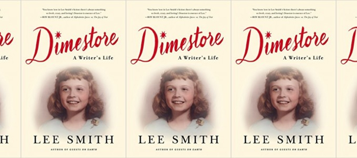 Side by side covers of the book Dimestore by Lee Smith