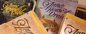 A picture of Anne of Green Gables books