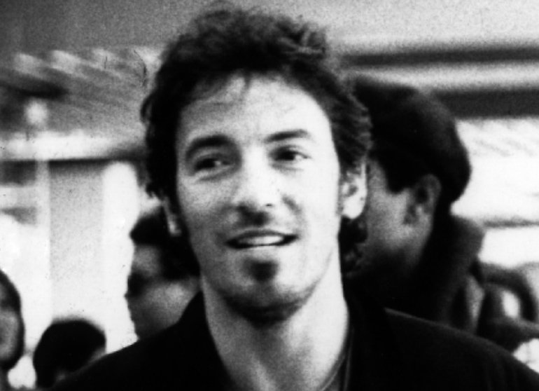 young Bruce Springsteen