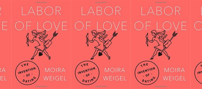 Side by side book covers of Labor of Love by Moira Weigel