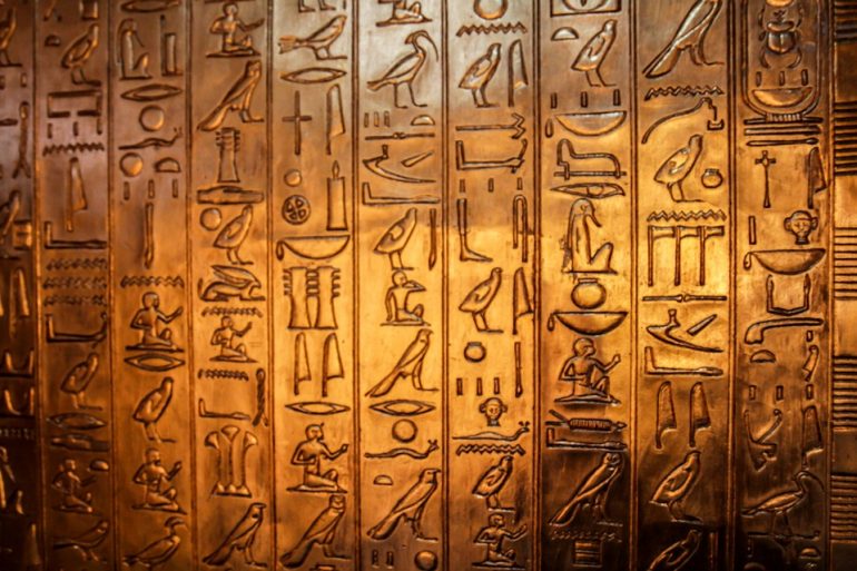 Egyptian Hieroglyphics.