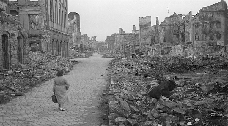 Dresden After Bombing