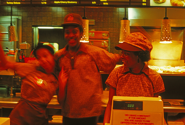 fast food employees