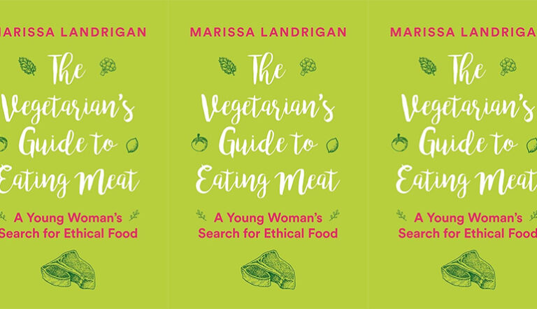 Review: THE VEGETARIAN’S GUIDE TO EATING MEAT: A YOUNG WOMAN’S SEARCH FOR ETHICAL FOOD by Marissa Landrigan