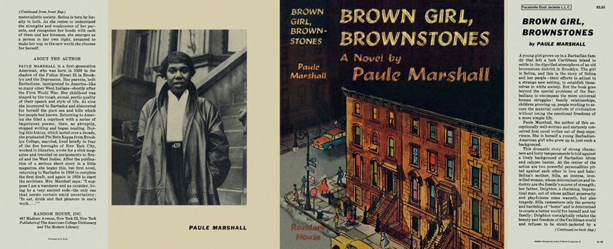 Book jacket for Brown Girl, Brownstones