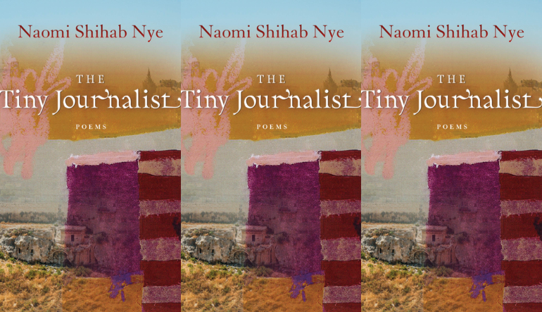 The cover of The Tiny Journalist side by side.