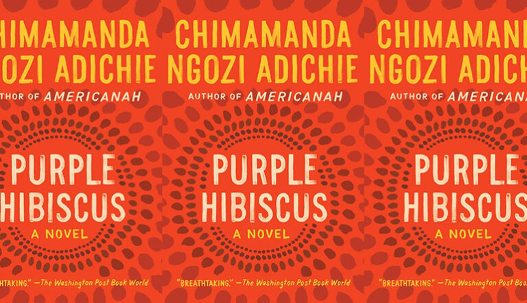The Burning Home in Purple Hibiscus