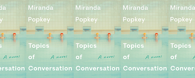 the book cover for Topics of Conversation