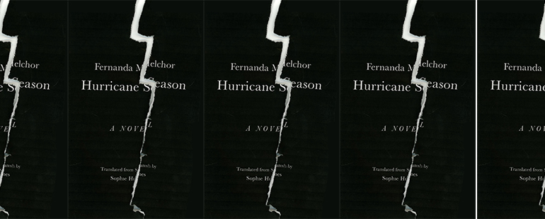 side by side series of the cover of Hurricane Season 