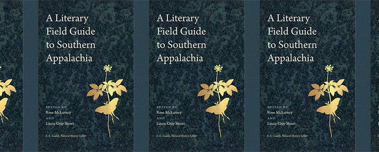 side by side series of the cover of A Literary Field Guide to Southern Appalachia