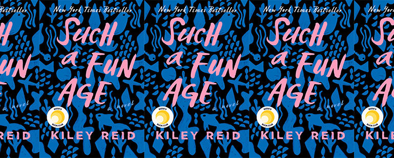 side by side series of the cover of Such a Fun Age by Kiley Reid
