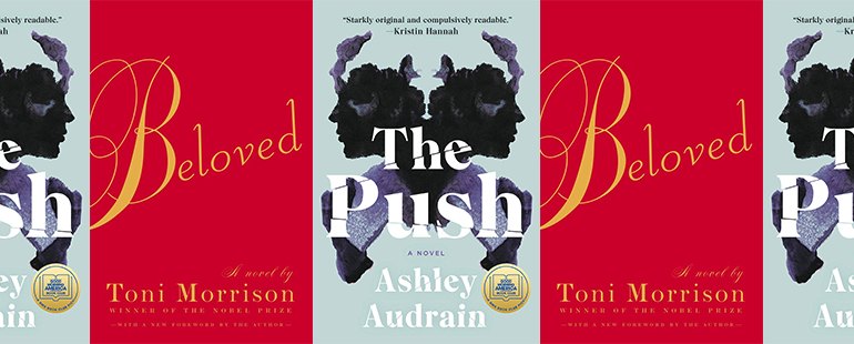 side by side series of the covers of Beloved and The Push