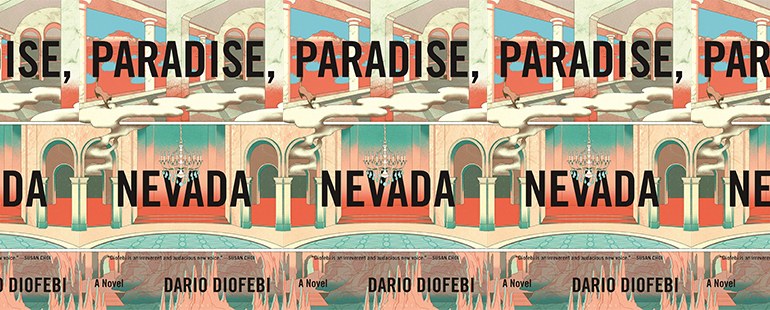 side by side series of the cover of Paradise Nevada
