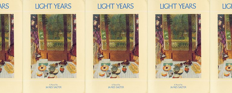 side by side series of the cover of Light Years
