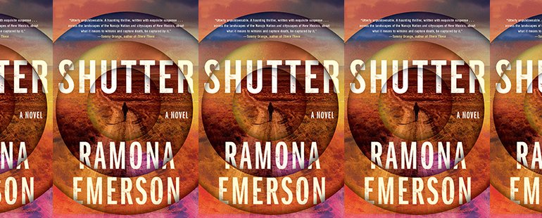 The book cover for Shutter.