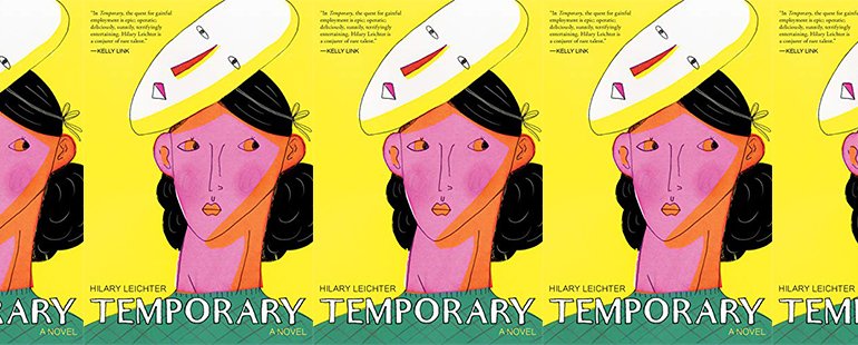 The cover of the book Temporary.