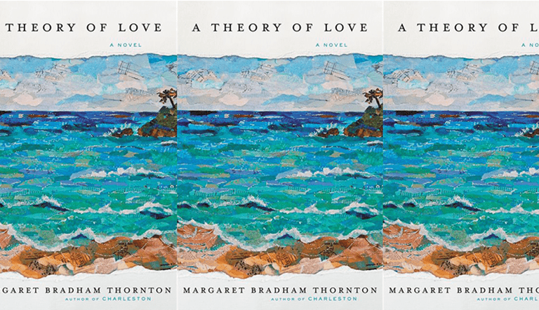 A Theory of Love cover in a repeated pattern