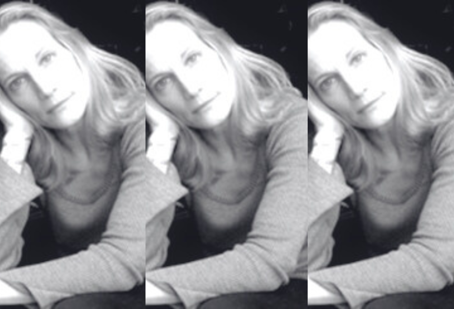 Black and white headshot of Kathryn Harrison