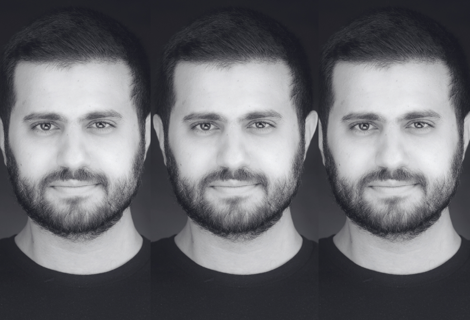 Black and white headshot of Abdelrahman ElGendy