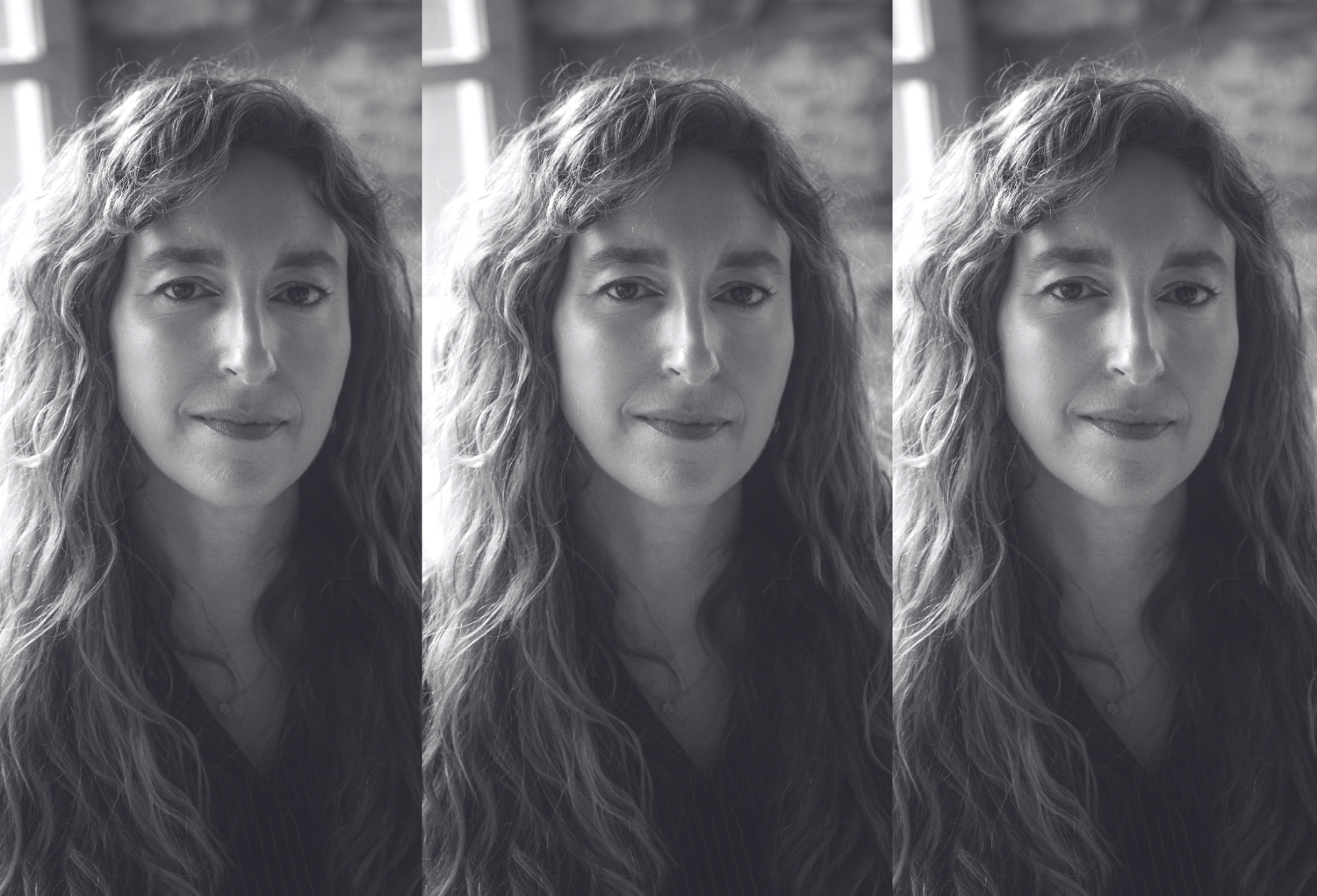 Black and white headshot of hadara bar-nadav