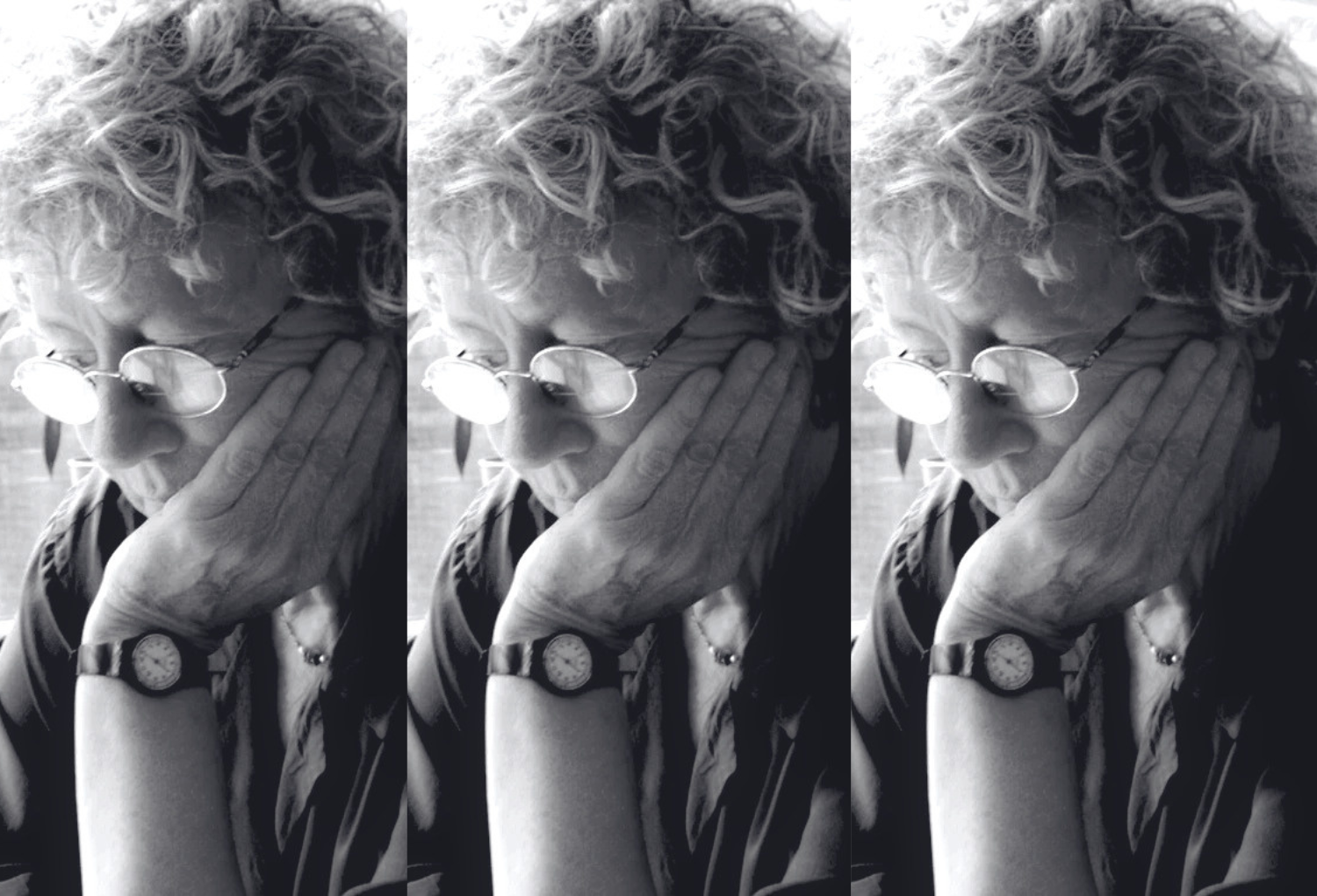 Black and white headshot of Jean Valentine