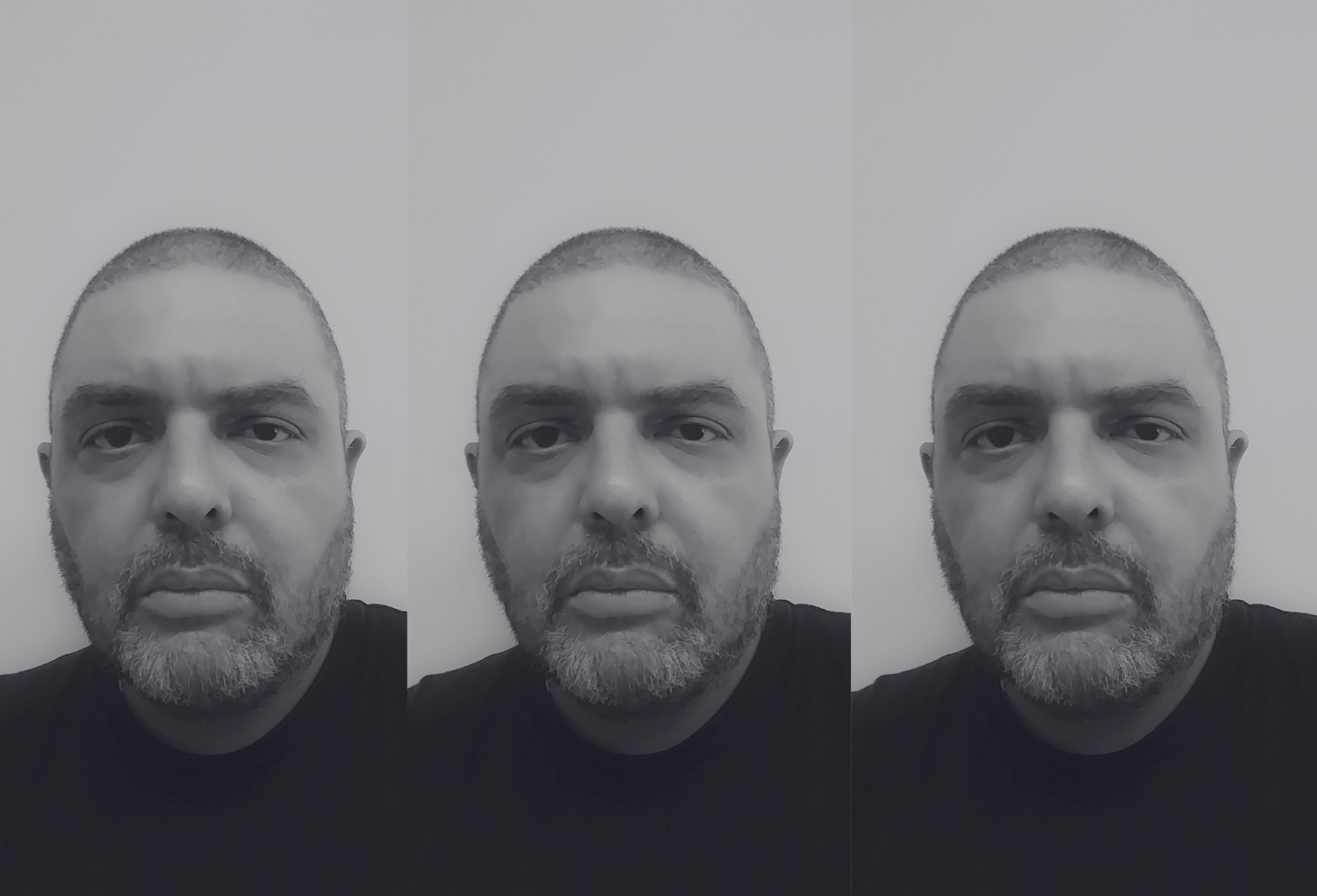 Black and white headshot of Shane McCrae