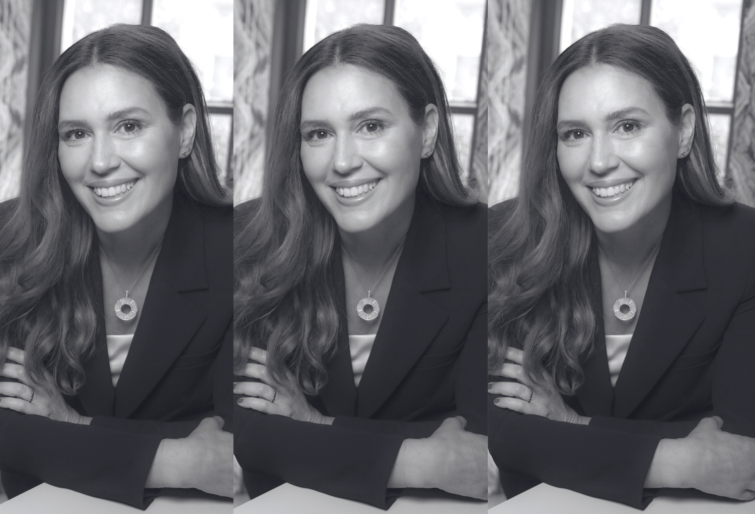 Black and white headshot of Karen Winn
