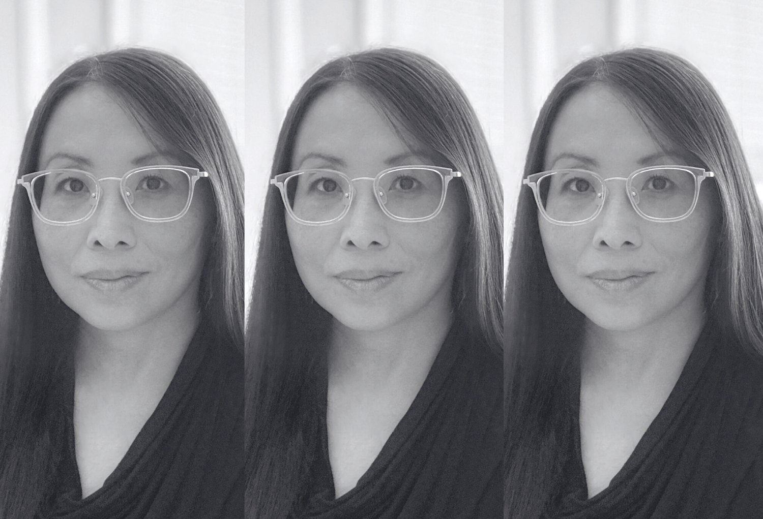 Black and white headshot of Mai Der Vang