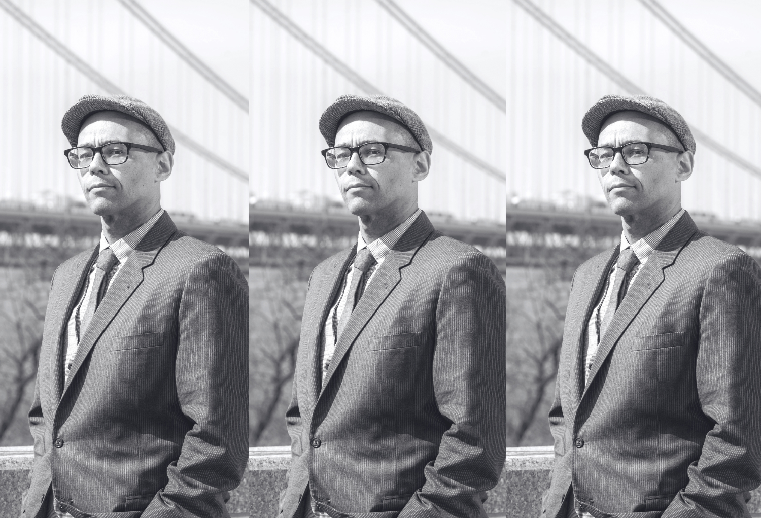 Black and white headshot of Victor LaValle
